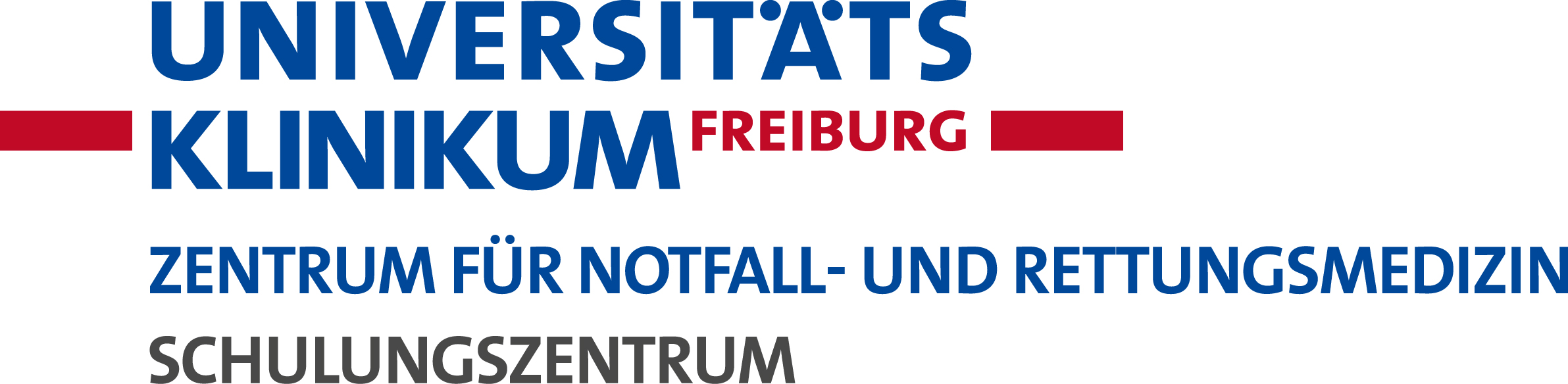 Logo des Schulungszentrums des Zentrums für Notfall- und Rettungsmedizin am Universitätsklinikum Freiburg